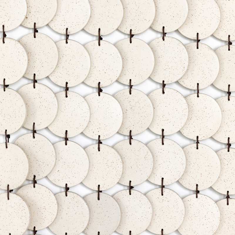 Marlow Wall Decor, Speckled Cream