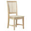 Chaise en bois massif Maner