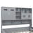 Twin Size Wooden Daybed With 2 Drawers, And All-In-One Cabinet And Shelf-365951794-365951788