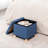 Folding Storage Ottoman With Tray Top And Wooden Legs-1160893019