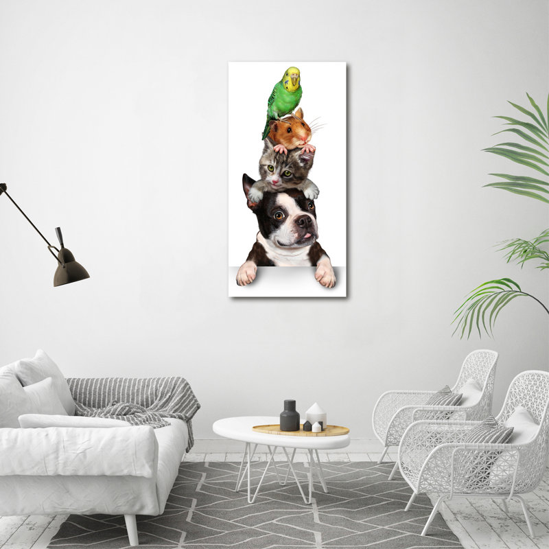 Pets - Wrapped Canvas Print