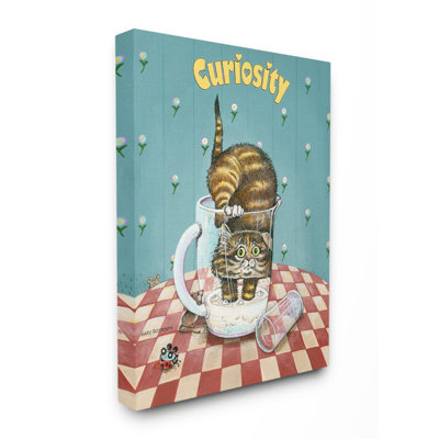 «Curiosity rigolo» par Gary Patterson - reproduction d'art
