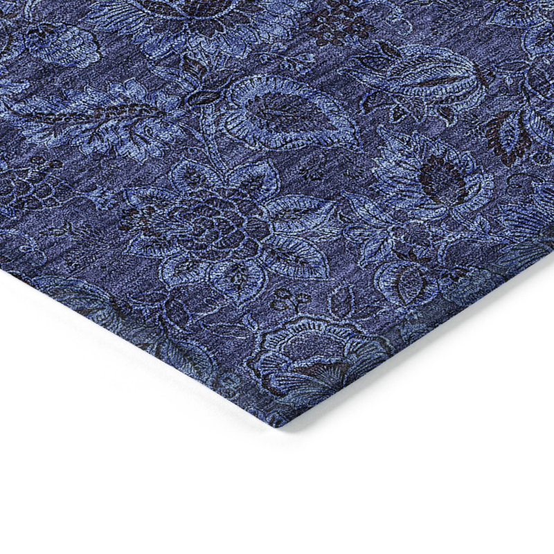 HomeRoots Round Machine Woven Area Rug