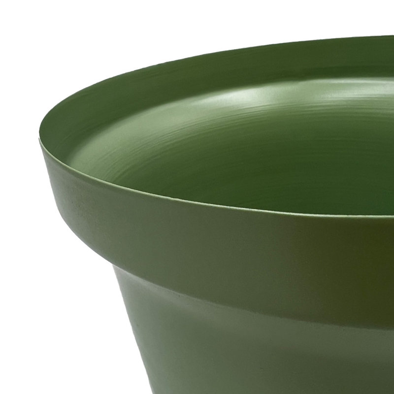 Kilgellon Handmade Iron Table Vase, Green