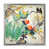 Impression argent sur toile encadrée