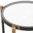 Uttermost Chadid Round Glass Side Table