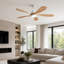 Ventilateur de plafond 52 po Modern Farmhouse-1507209542