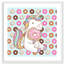 Adhésif décoratif beigne licorne-47848809-47848818