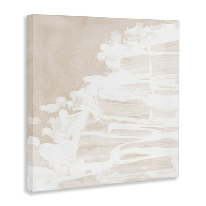 "Abstract Beach Splash", art mural sur toile par June Erica Vess, H 24 po x l 24 po x P 1,5 po