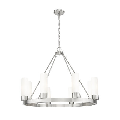 Jaiwan - Lustre 6 lumières avec abat-jour