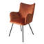 Chaise de salle à manger Curvy-609654276
