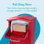 Boîte pour colis elephantrunk - rouge-10377001