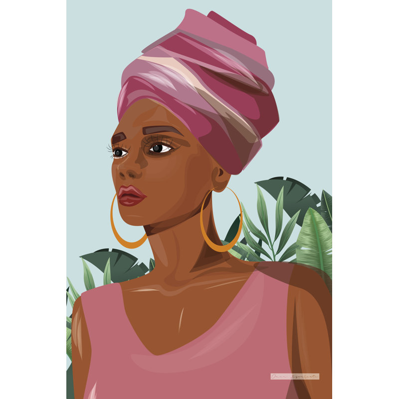 Force et beauté IV par Omar Escalante - impression sur toile tendue, H 36 po x l 24 po x P 1,25 po