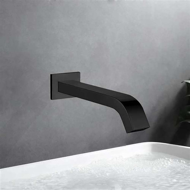 Robinet de salle de bain mural commercial sans contact