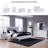 Frostlyn King Upholstered Panel Bed-123493378
