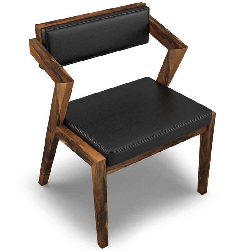Fauteuil en cuir, Noir, 10 Pieces