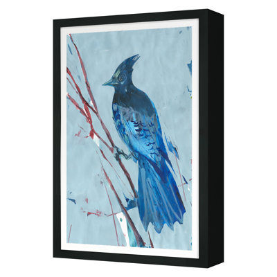 Blue Jay 3 Print by PC Ngo