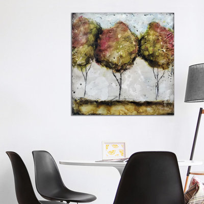A Fall Stroll by Britt Hallowell - Wrapped Canvas Gallery-Wrapped Canvas Giclée
