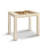 Shagreen Game Table, Cream