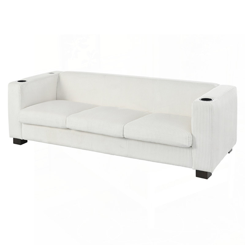 Canapé confortable avec un design moderne pour une vie relaxante et élégante, Beige