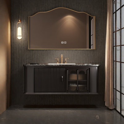 French high-end simple bathroom cabinet
