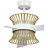 Bisbee 55'' Ceiling Fan with LED Lights-1479498103
