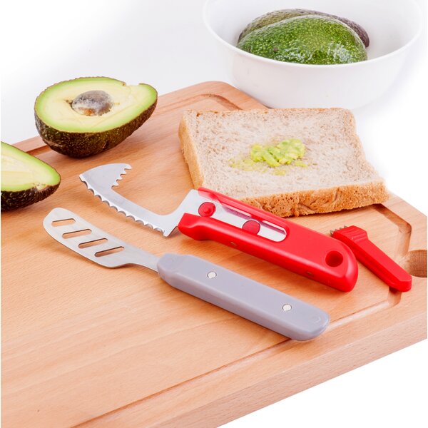 Waloo Home Waloo 3 in 1 Avocado Slicer and Pitter Tool Green