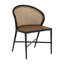 Chaise d'appoint de patio avec coussins Havana