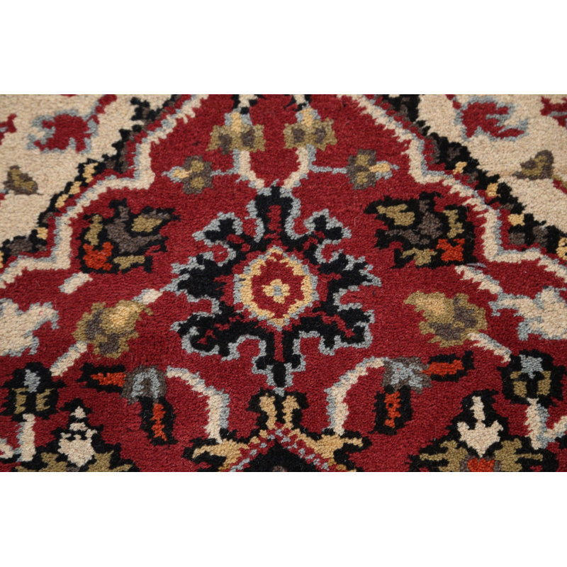 Geometric Traditional Oriental Area Rug 4x6
