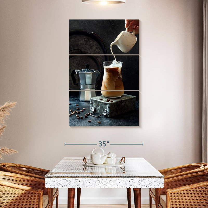 Yarlin Iced Coffee, 50" H x 32" W