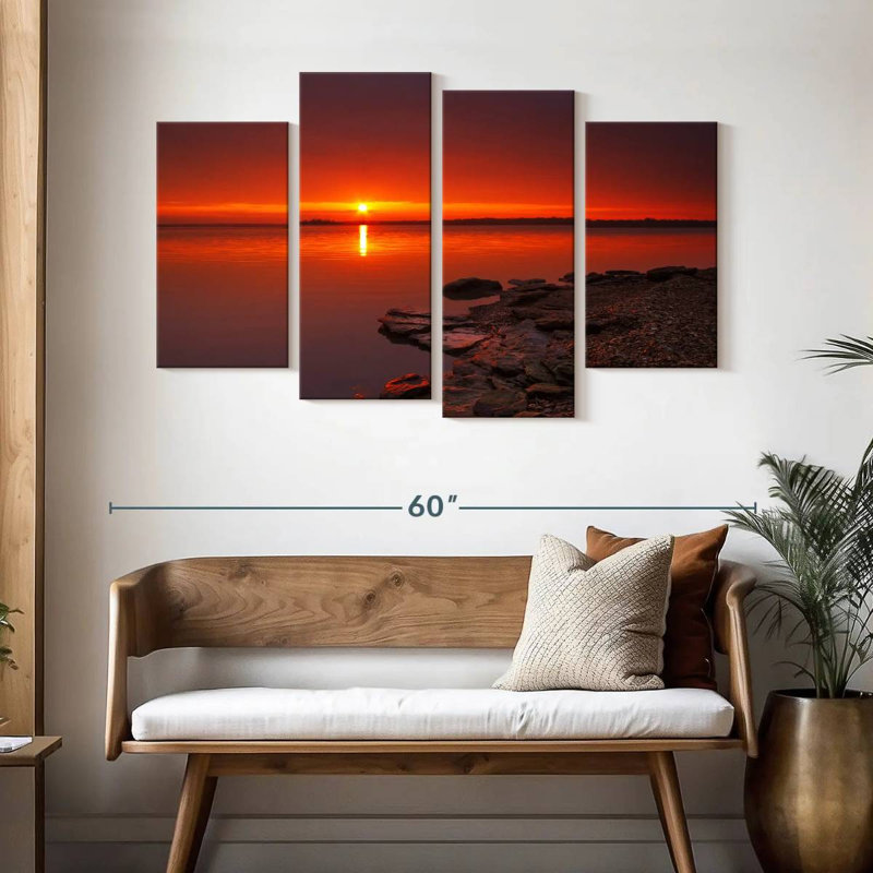 Kerrick Truman Lake, 32" H x 52" W