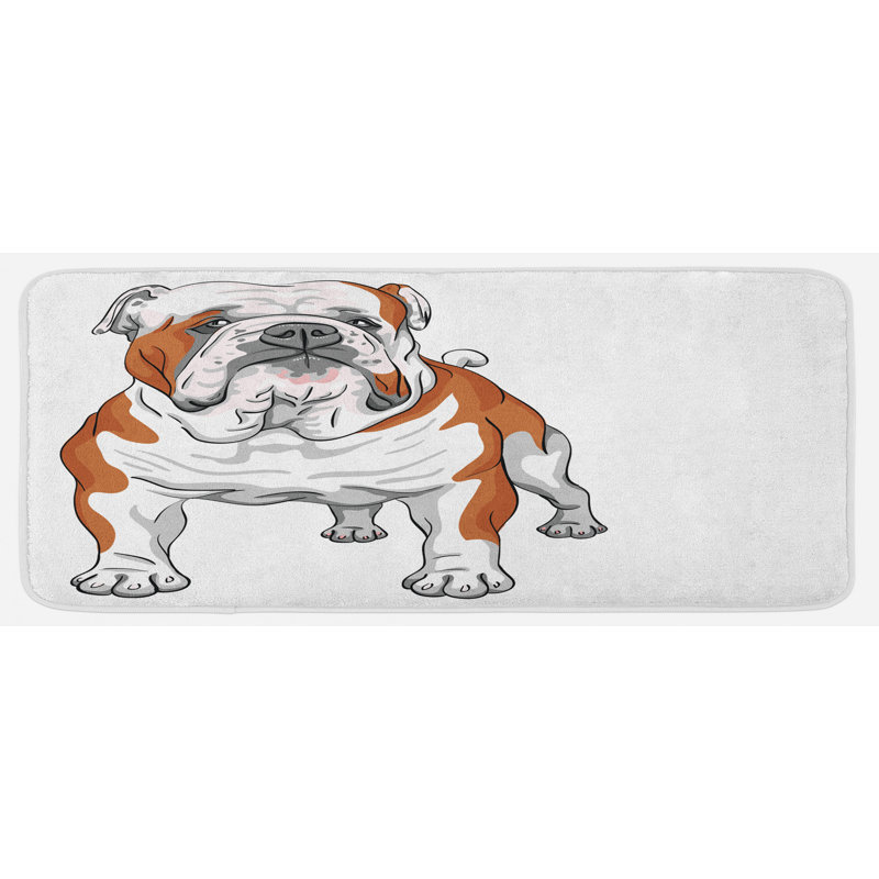 Tapis de cuisine English Bulldog