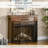 3-Panel Folding Fireplace Screen