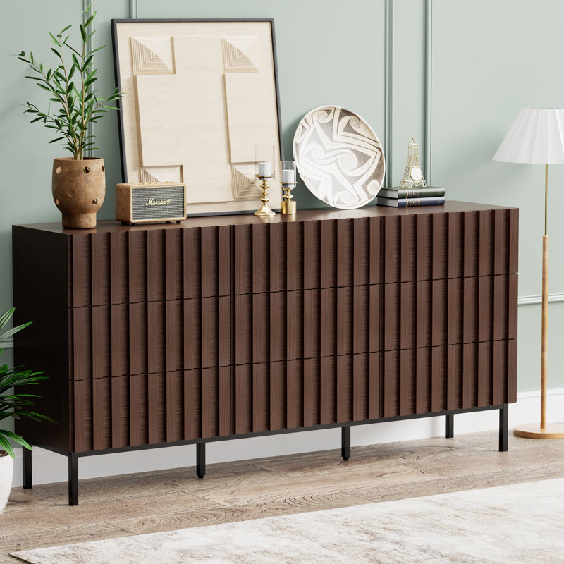 Sevyn 59.1'' W 9 - Drawer Dresser, Coffee