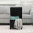  Clariece 17.7" Square Faux Leather Storage Ottoman with Casters-1745201198