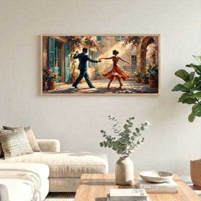 Romantic Dance Canvas Wall Art Set Of 1