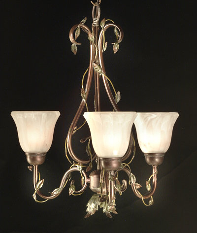 Lustre classique/traditionnel ombré 3 lumières