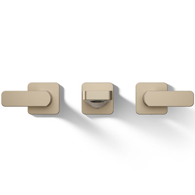 Parallel Wall Mount Bath Filler Trim