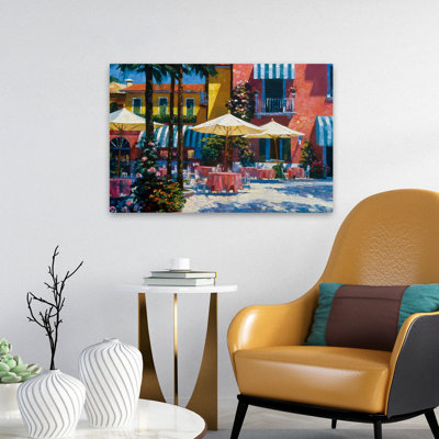 Café Terrace Art
