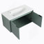 Meuble-lavabo flottant avec lavabo en résine en forme de goutte-1976065557-1976065558
