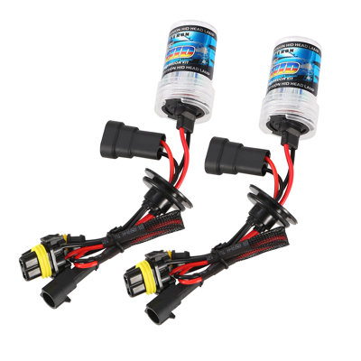 2PCS 9006 HB4 HID Xenon 35W 8000K 3500LM Headlight Fog Light Low/High Beam Replacement Bulbs