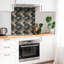 Gayla 30cm x 30cm PVC Mosaic Tile in Green