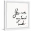 «My Heart Smile», reproduction encadrée-1642500178