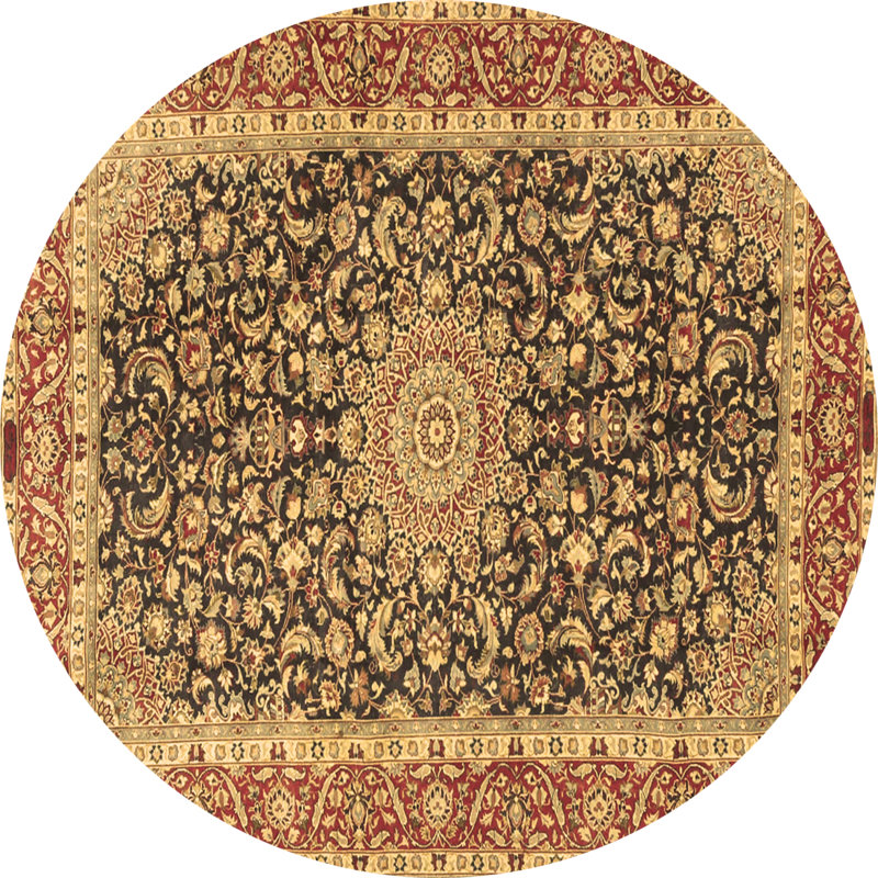 Beah Oriental Indoor Rug, Round 4'