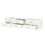 Meuble-lavabo double blanc 80 po X P 22 po D