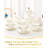 White porcelain tea set