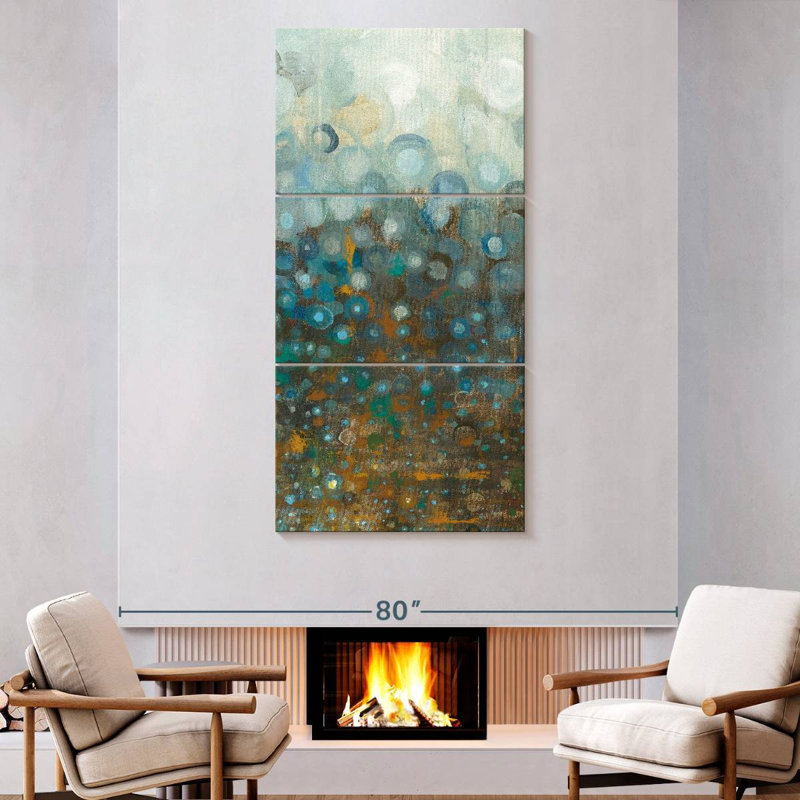 Dots III, 80" H x 39" W