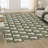 Premium Machine Washable Mayfield AMF2416 Geometric Rug-304320127-304320125