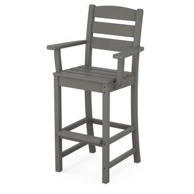 POLYWOOD® Lakeside Arm Patio Bar Stool