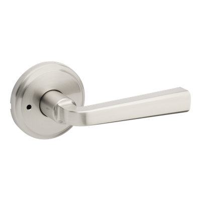 Trafford Privacy (Bed & Bath) Door Lever with Round Rosette Multipack